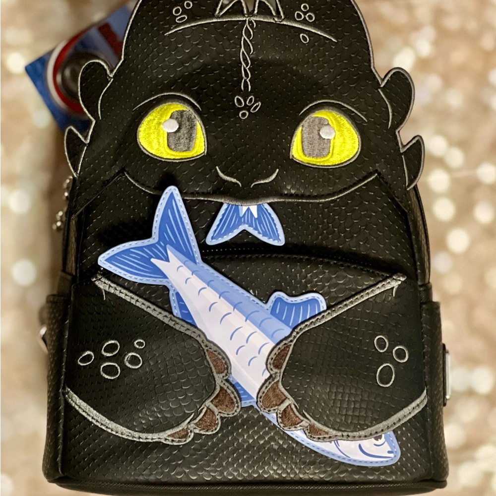 Loungefly Toothless with Fish